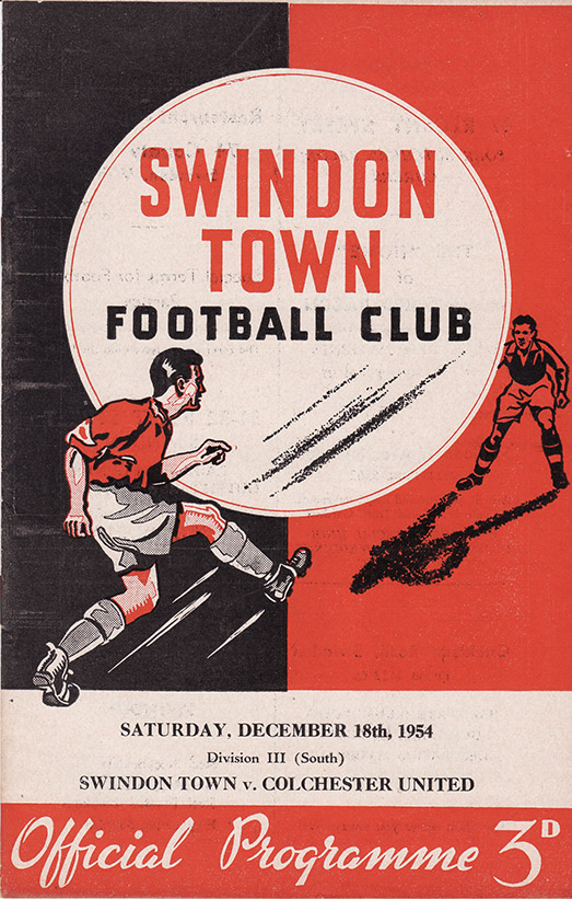 <b>Saturday, December 18, 1954</b><br />vs. Colchester United (Home)